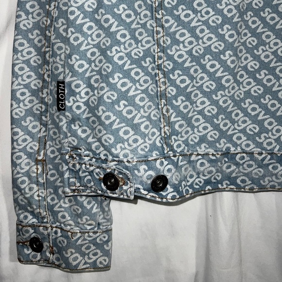 Brooklyn Cloth 1896 Savage Jean Jacket 90’s Style - Picture 3 of 4